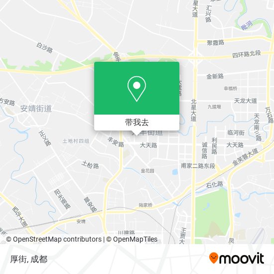 厚街地图