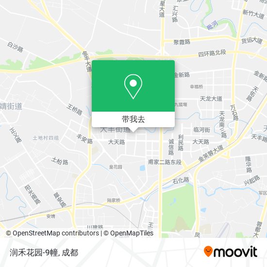 润禾花园-9幢地图