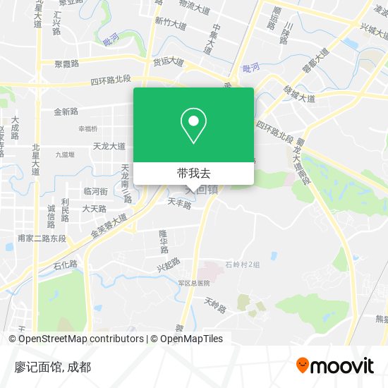 廖记面馆地图