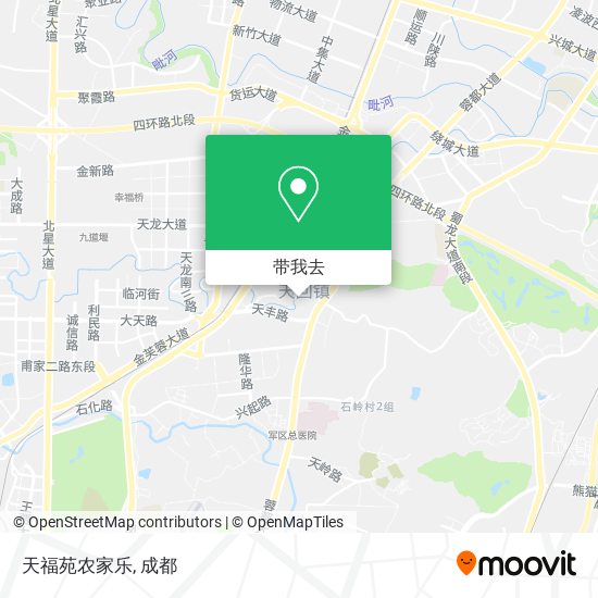 天福苑农家乐地图