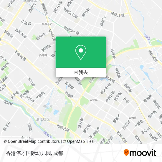 香港伟才国际幼儿园地图