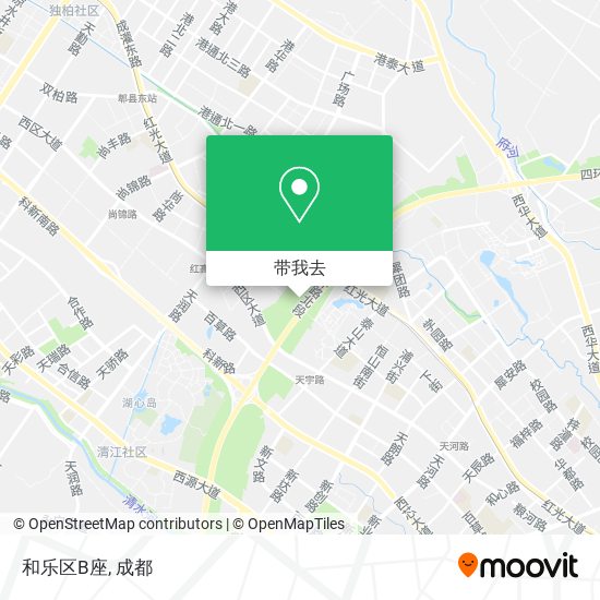 和乐区B座地图