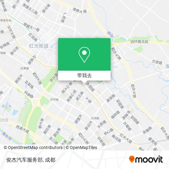 俊杰汽车服务部地图