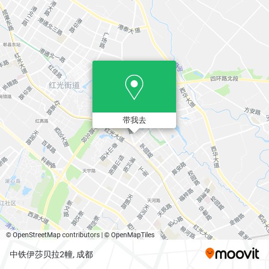 中铁伊莎贝拉2幢地图