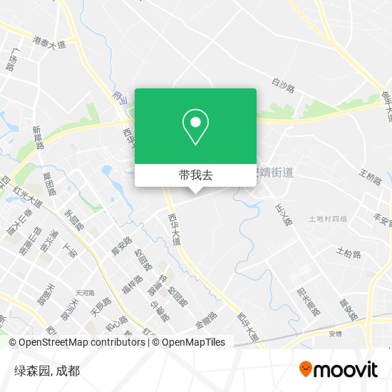 绿森园地图