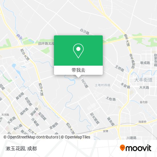 漱玉花园地图