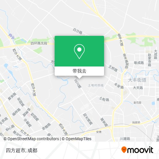 四方超市地图