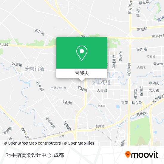 巧手指烫染设计中心地图