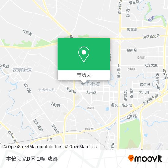 丰怡阳光B区-2幢地图