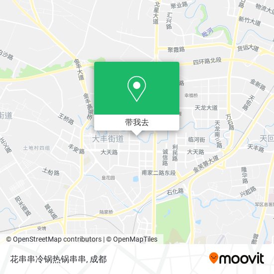 花串串冷锅热锅串串地图