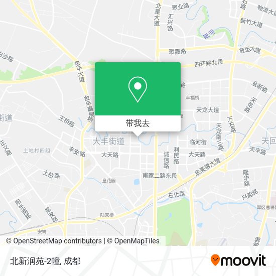 北新润苑-2幢地图