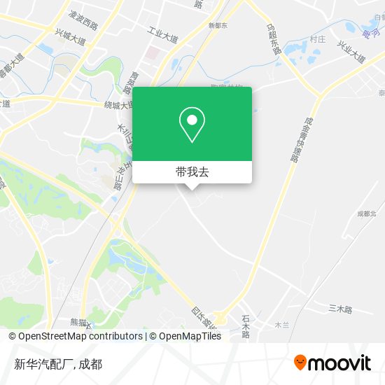 新华汽配厂地图