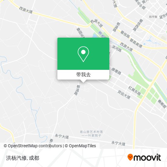 洪杨汽修地图