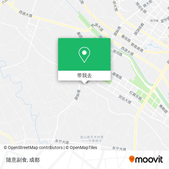 随意副食地图