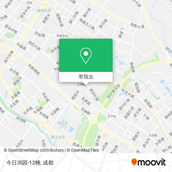 今日润园-12幢地图