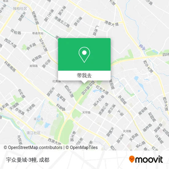 宇众曼城-3幢地图