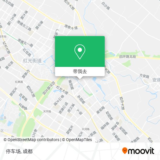 停车场地图