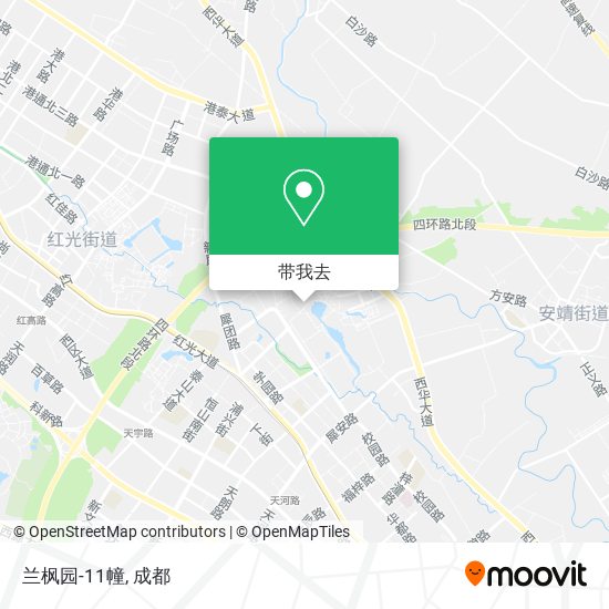 兰枫园-11幢地图