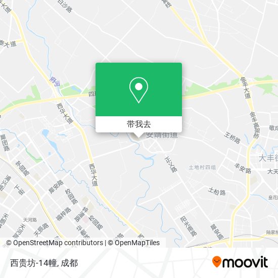 西贵坊-14幢地图