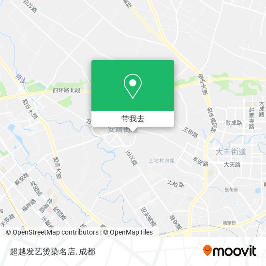 超越发艺烫染名店地图