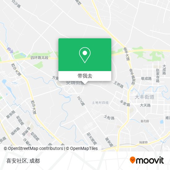 喜安社区地图