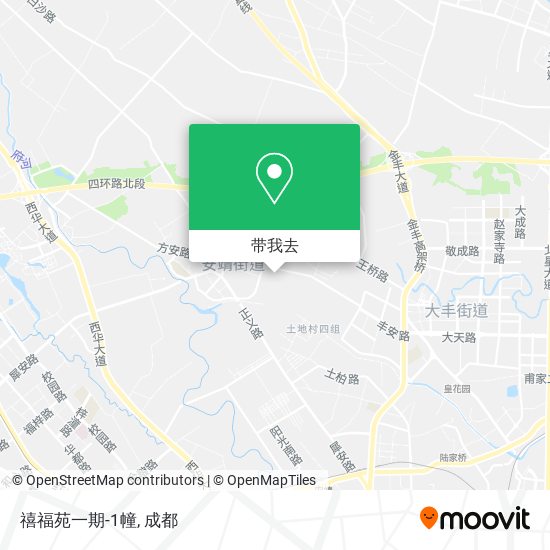 禧福苑一期-1幢地图