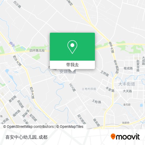 喜安中心幼儿园地图