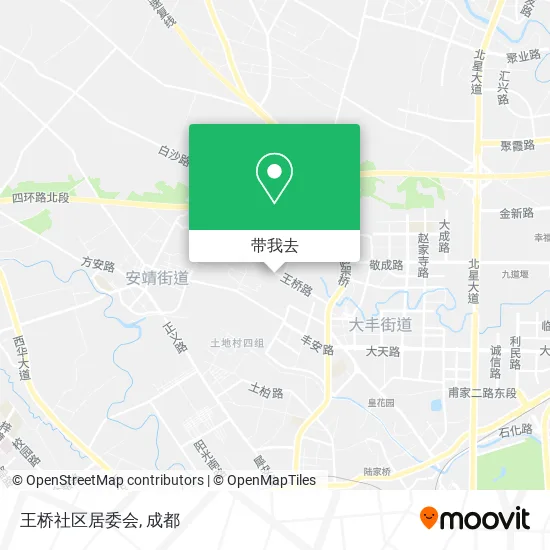王桥社区居委会地图