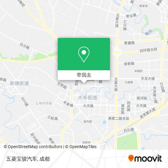 五菱宝骏汽车地图