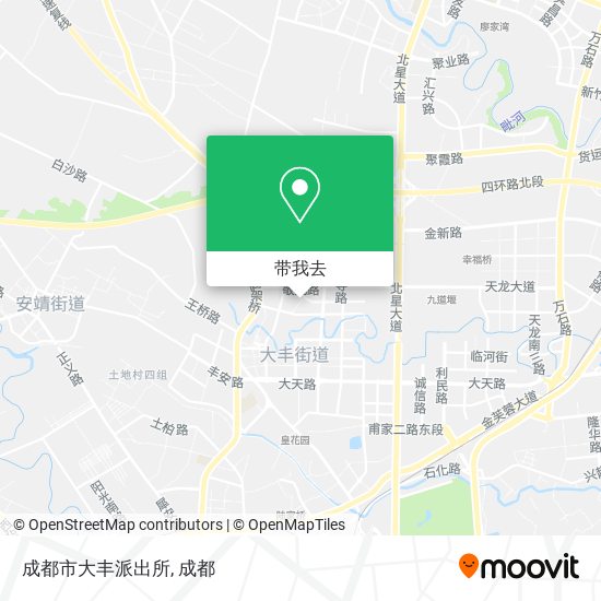 成都市大丰派出所地图