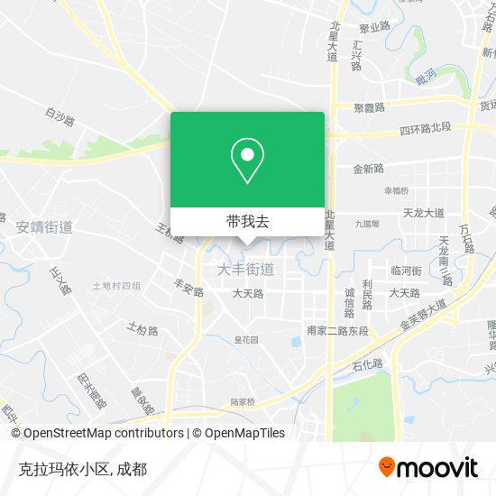 克拉玛依小区地图