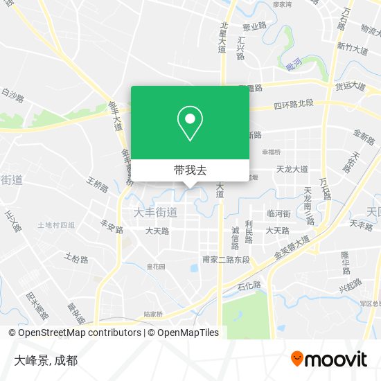 大峰景地图