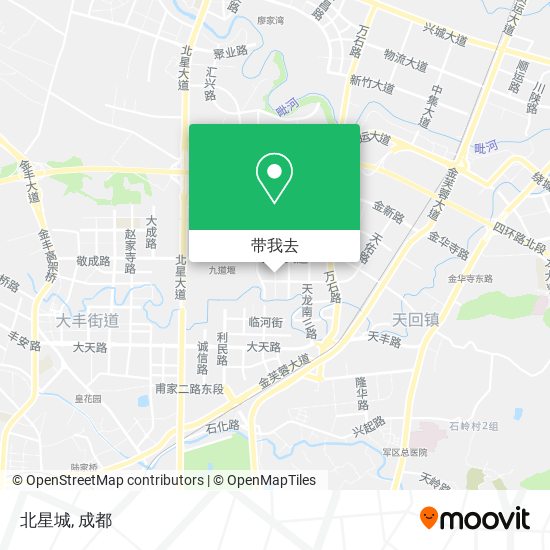 北星城地图
