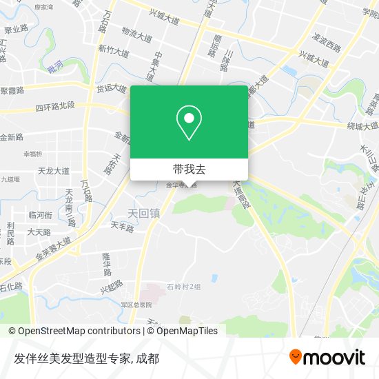 发伴丝美发型造型专家地图