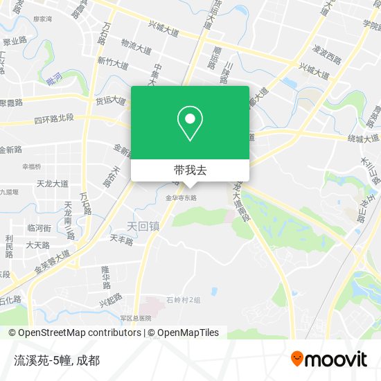 流溪苑-5幢地图
