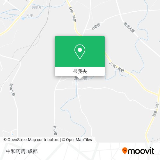 中和药房地图