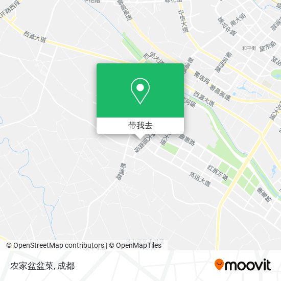农家盆盆菜地图
