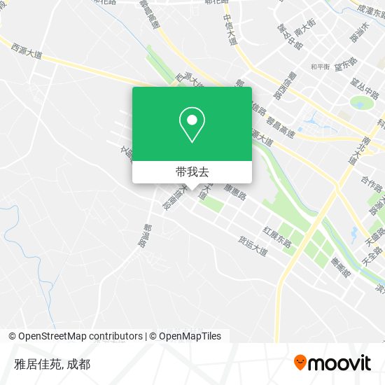 雅居佳苑地图