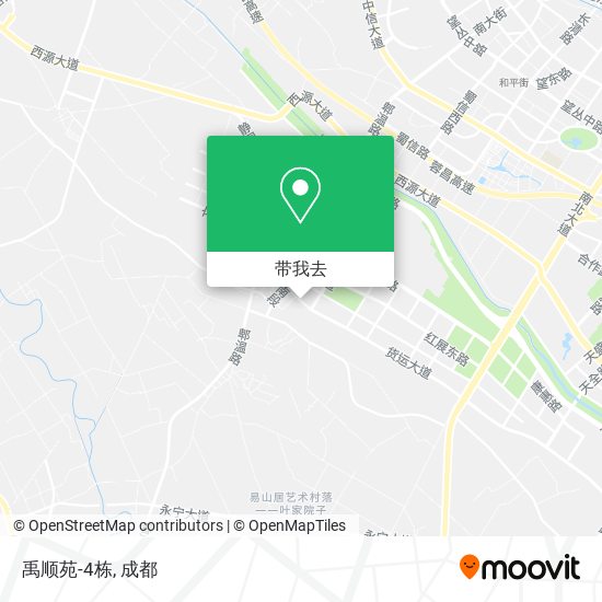 禹顺苑-4栋地图