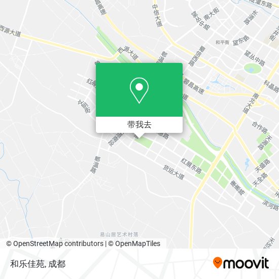 和乐佳苑地图