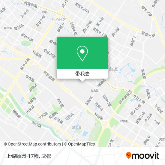 上锦颐园-17幢地图