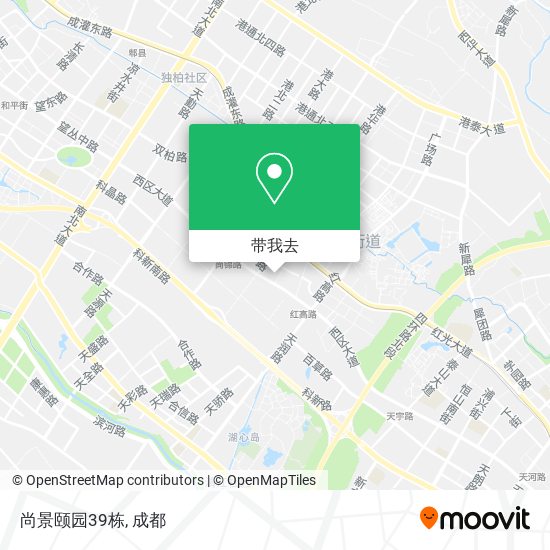 尚景颐园39栋地图
