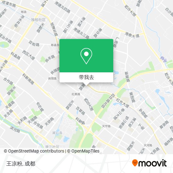 王凉粉地图