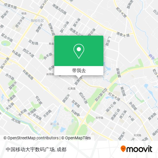 中国移动大宇数码广场地图
