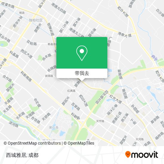 西城雅居地图