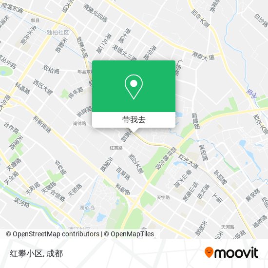 红攀小区地图