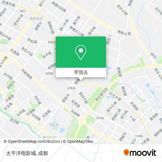 太平洋电影城地图