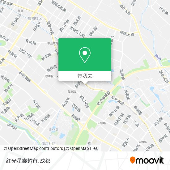 红光星鑫超市地图