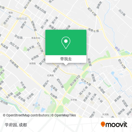 学府园地图