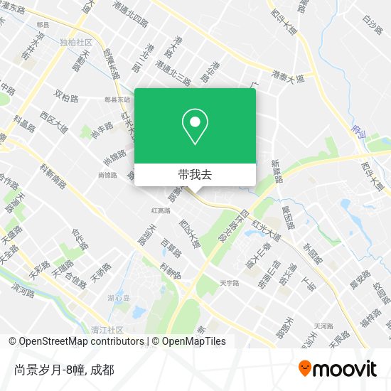 尚景岁月-8幢地图